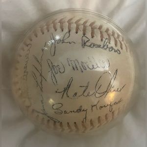 1965 Autographed Dodgers World Series Baseball
